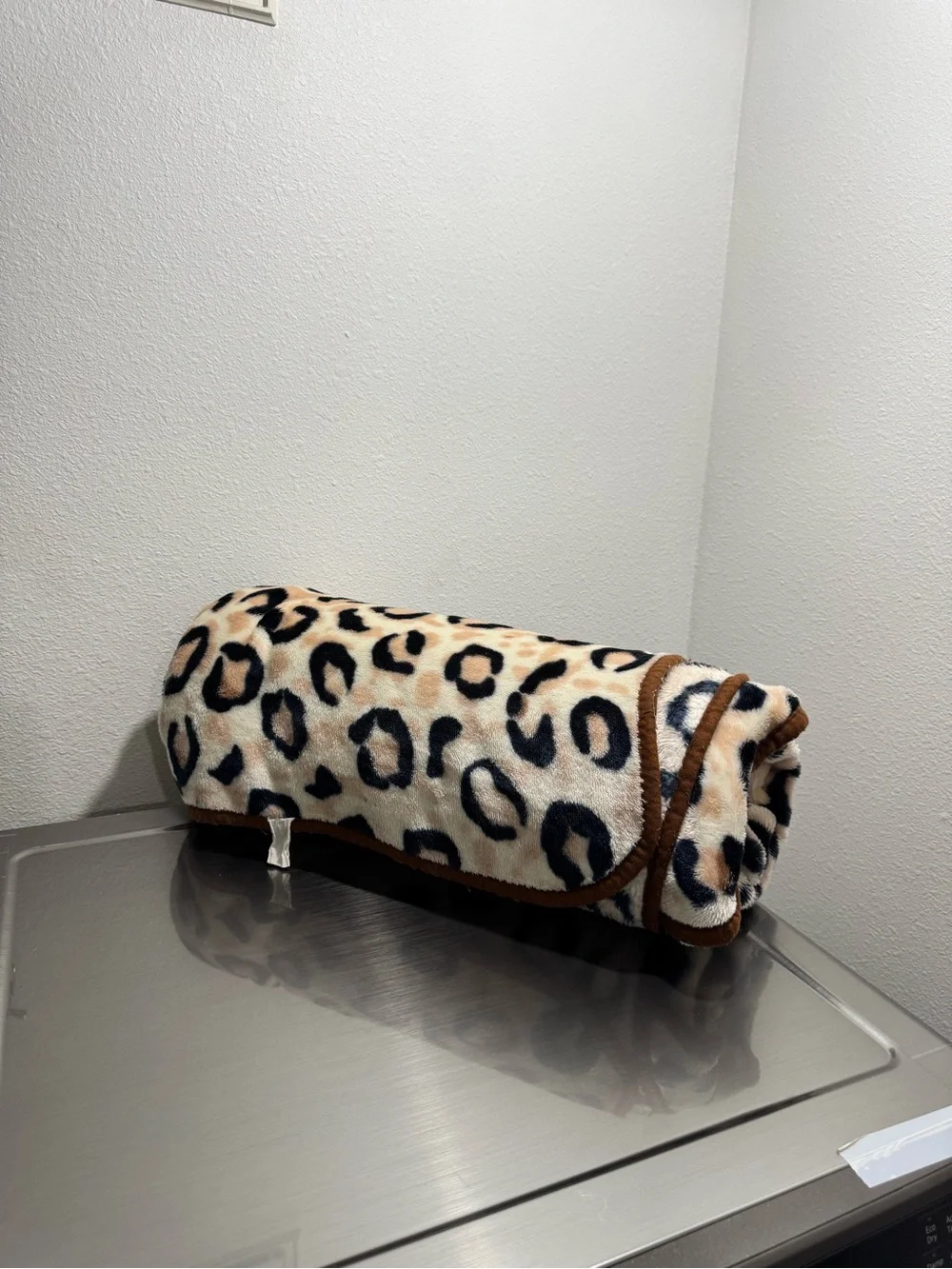 Large cheetah print blanket